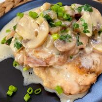 KREMALI MANTARLI TAVUK