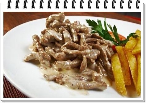 BEEF STROGANOFF